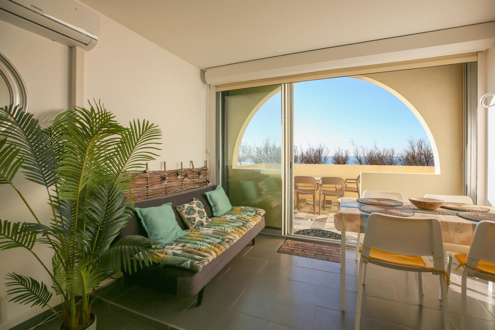 La Dune D'Or - Vue Mer, Studio Face A La Plage Avec Terrasse Soorts-Hossegor Kültér fotó